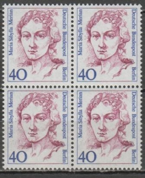 Západní Berlín 0788 čtyřblok ** - 1987